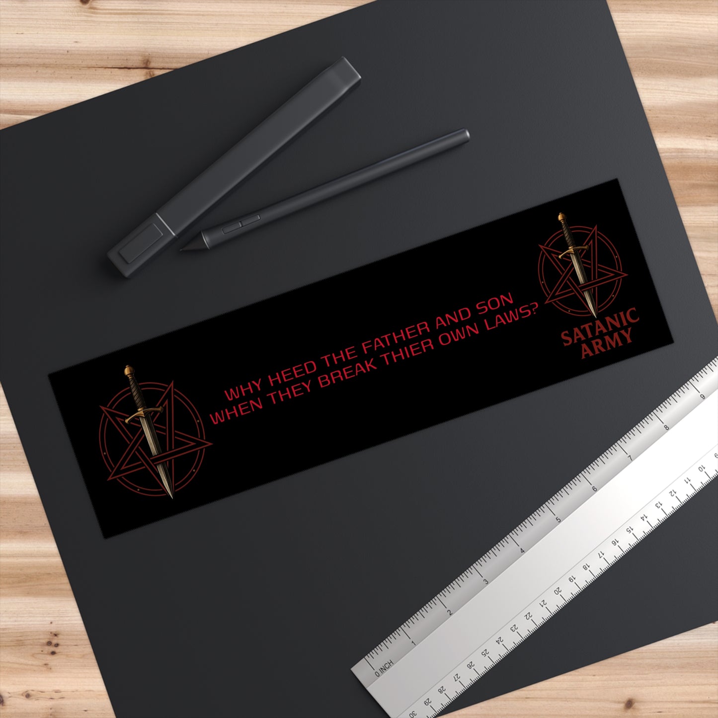 Satanic Army - Bumper Stickers