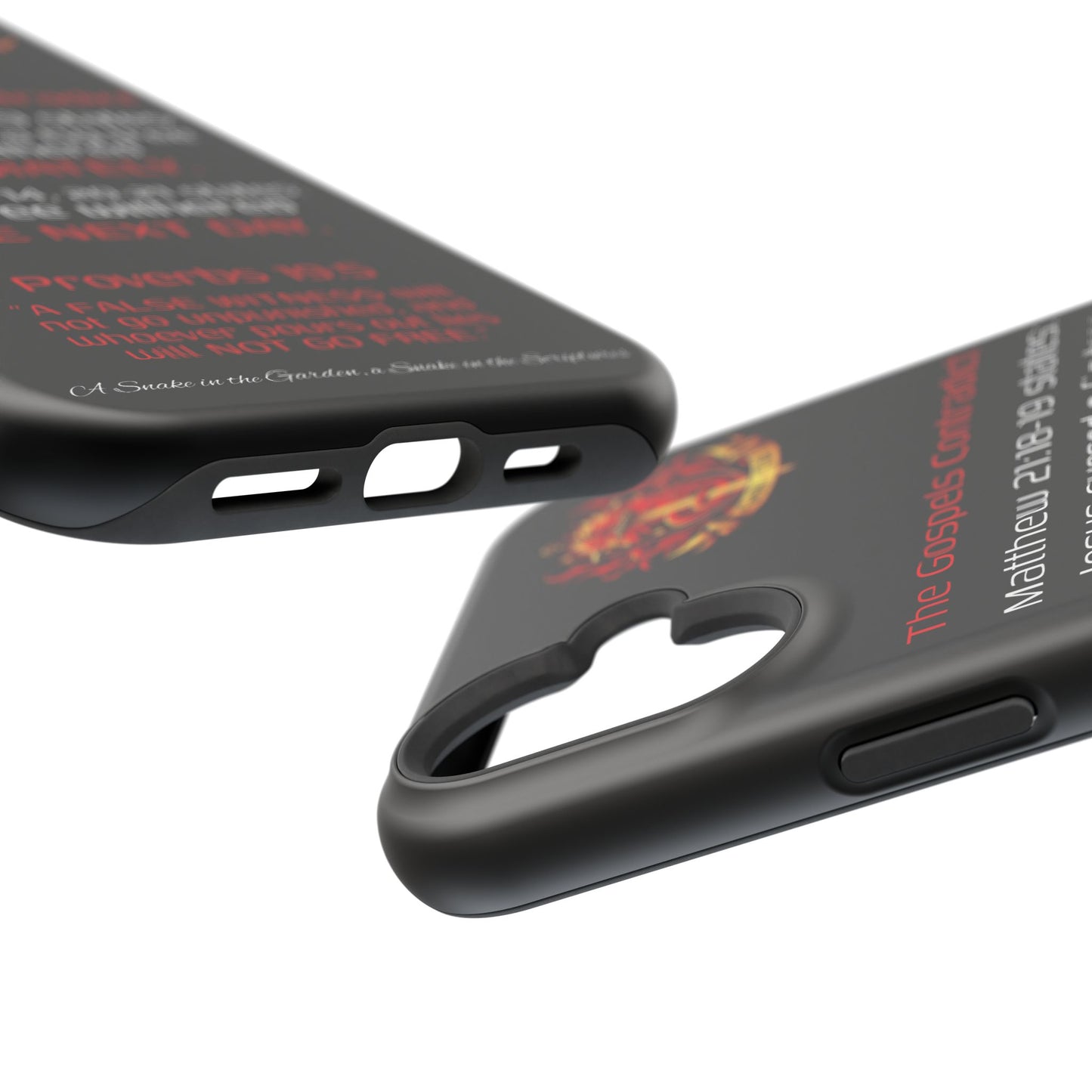 Fig Tree Inconsistency (iPhone & Samsung Galaxy) Religious iPhone Case