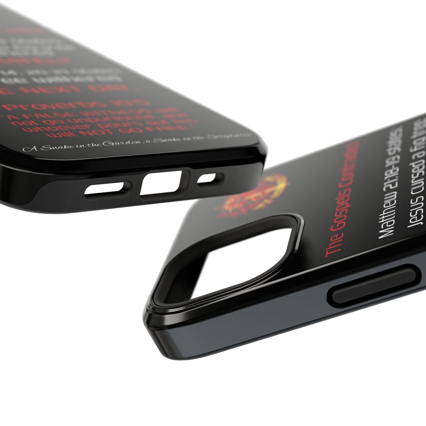 Fig Tree Inconsistency (iPhone & Samsung Galaxy) Religious iPhone Case
