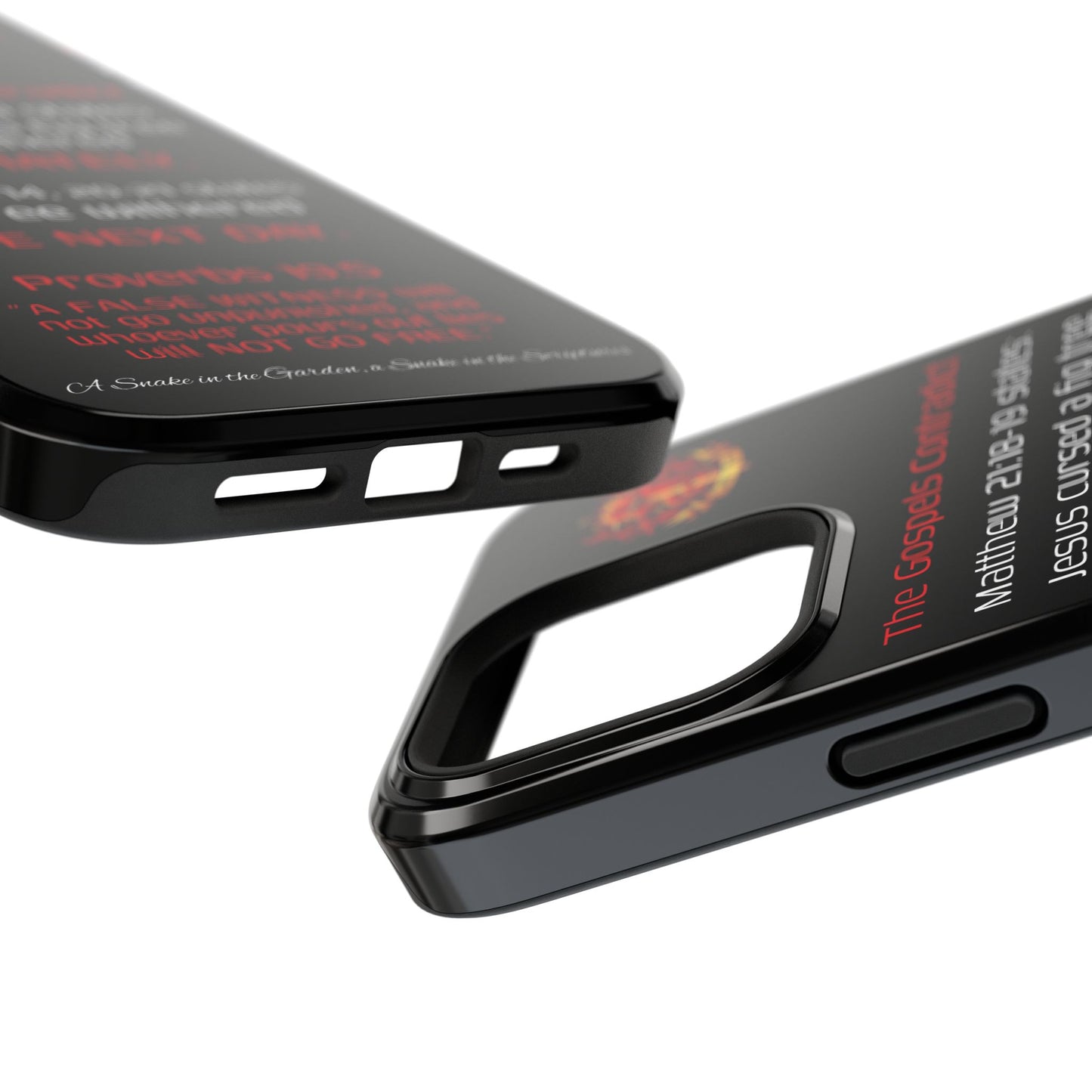 Fig Tree Inconsistency (iPhone & Samsung Galaxy) Religious iPhone Case