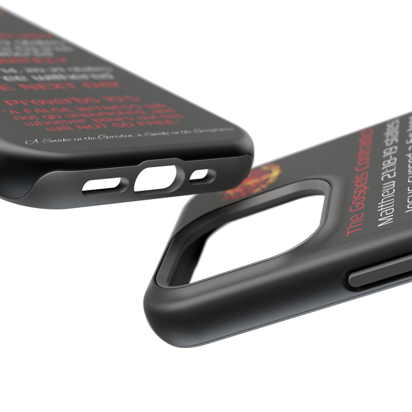 Fig Tree Inconsistency (iPhone & Samsung Galaxy) Religious iPhone Case