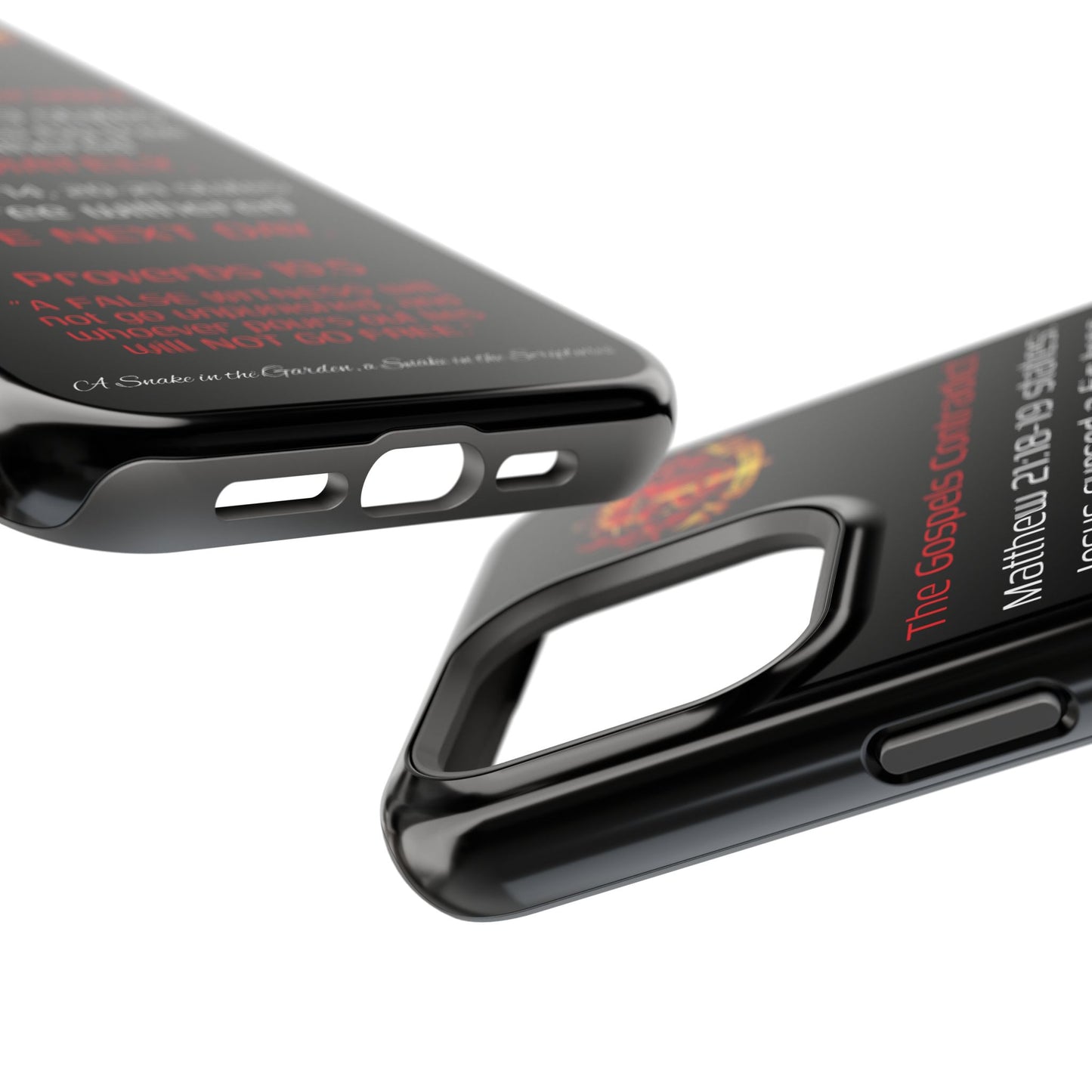Fig Tree Inconsistency (iPhone & Samsung Galaxy) Religious iPhone Case