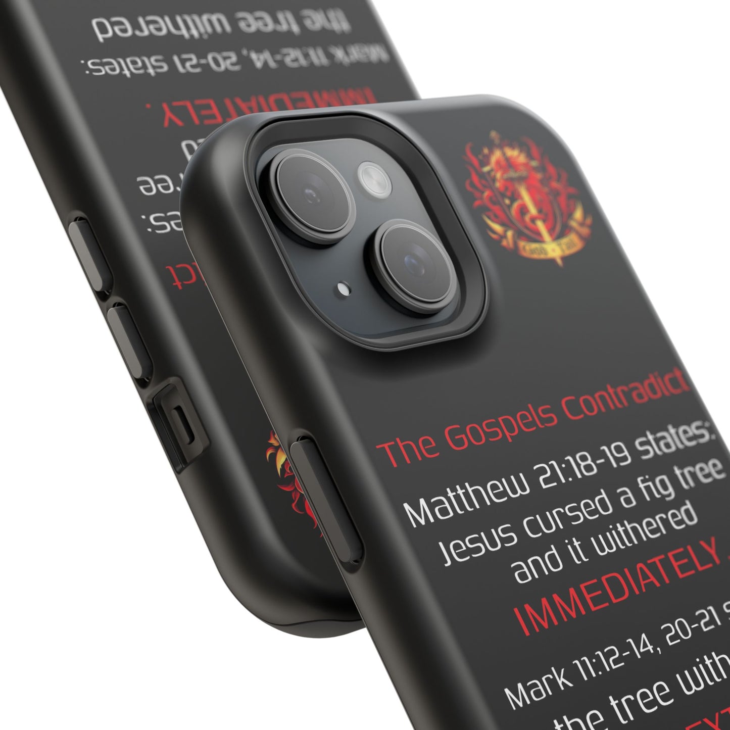Fig Tree Inconsistency (iPhone & Samsung Galaxy) Religious iPhone Case