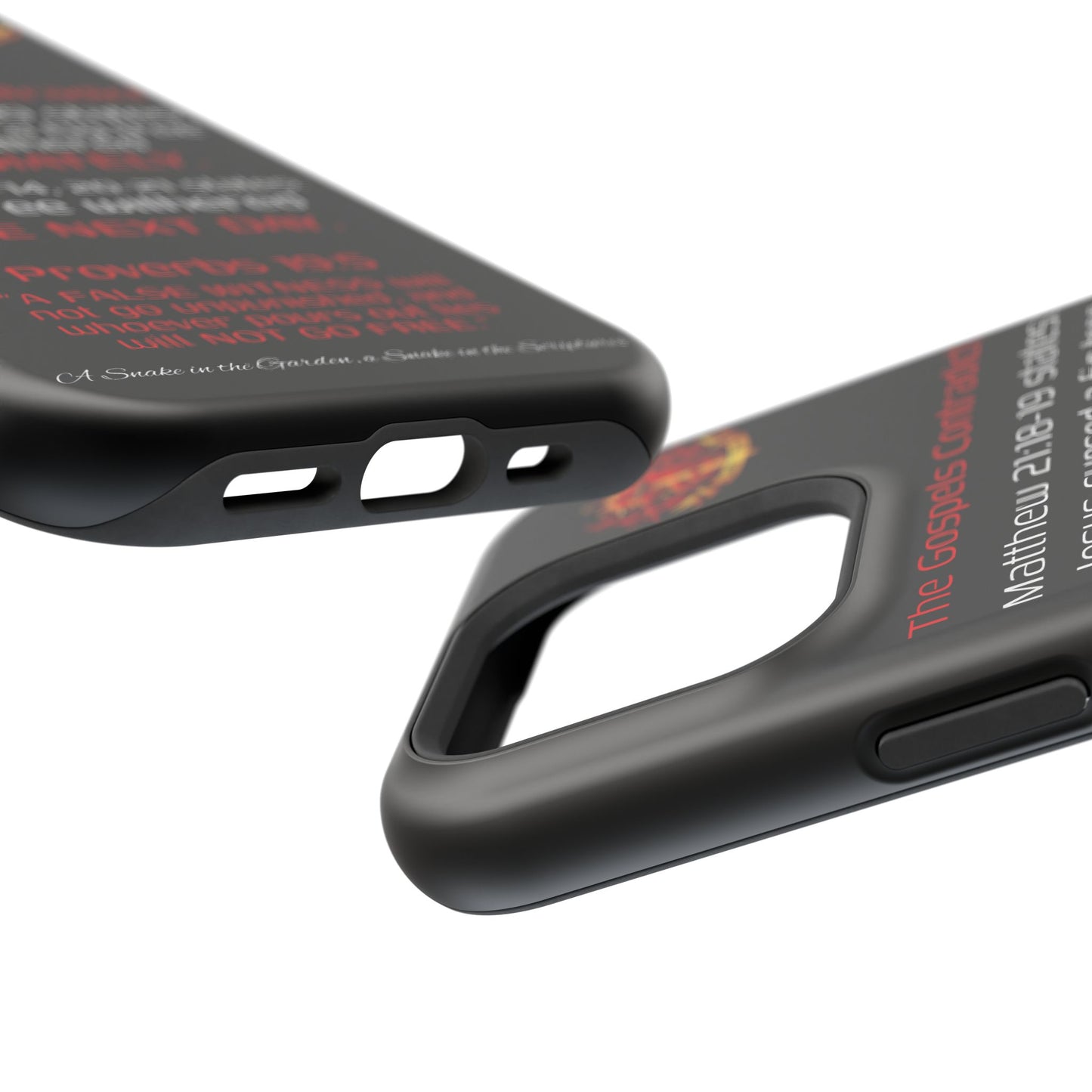 Fig Tree Inconsistency (iPhone & Samsung Galaxy) Religious iPhone Case