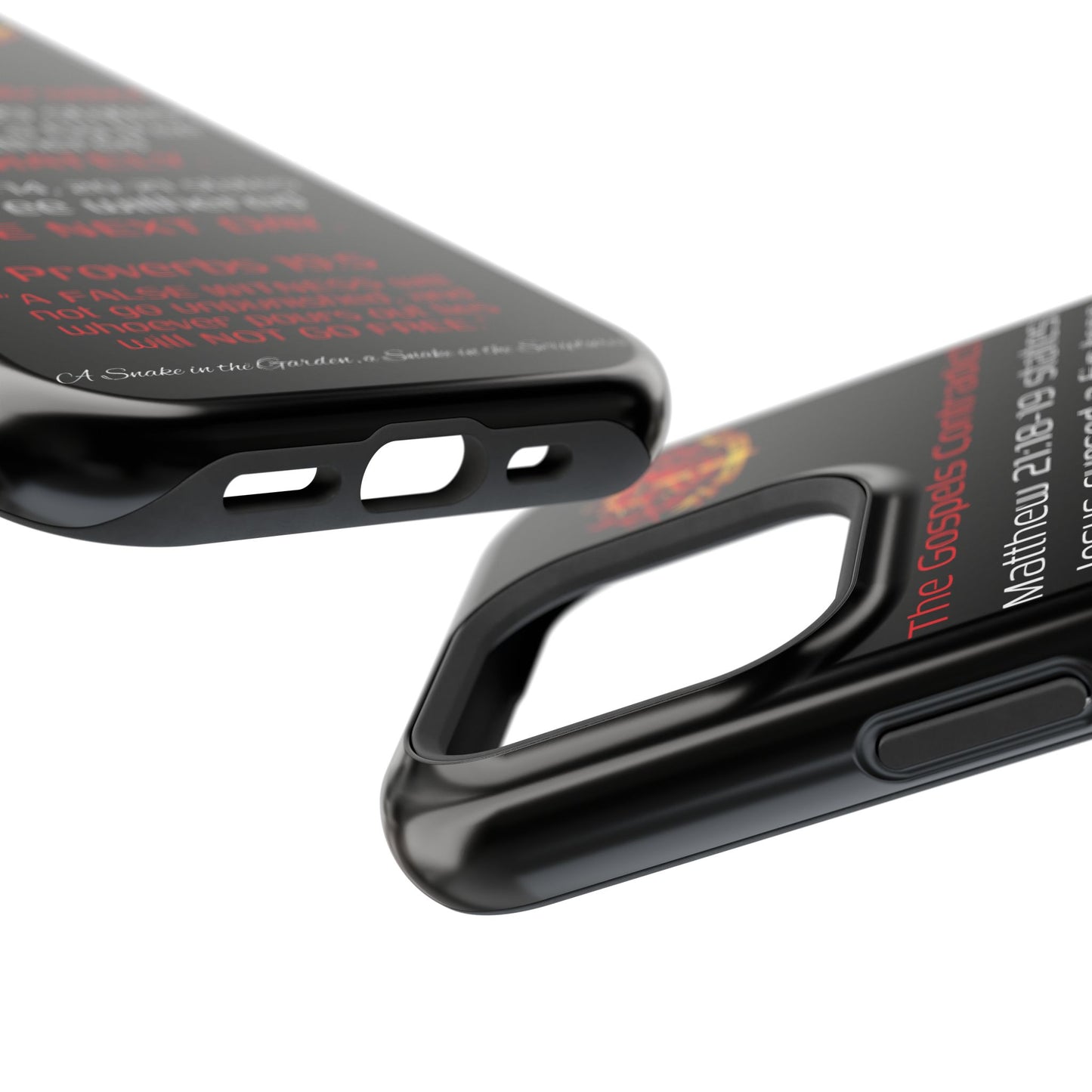 Fig Tree Inconsistency (iPhone & Samsung Galaxy) Religious iPhone Case