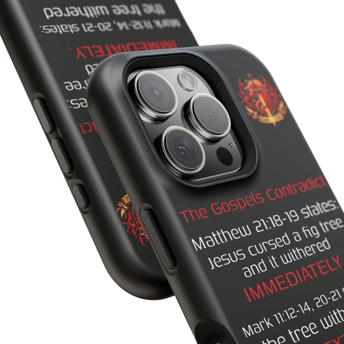 Fig Tree Inconsistency (iPhone & Samsung Galaxy) Religious iPhone Case