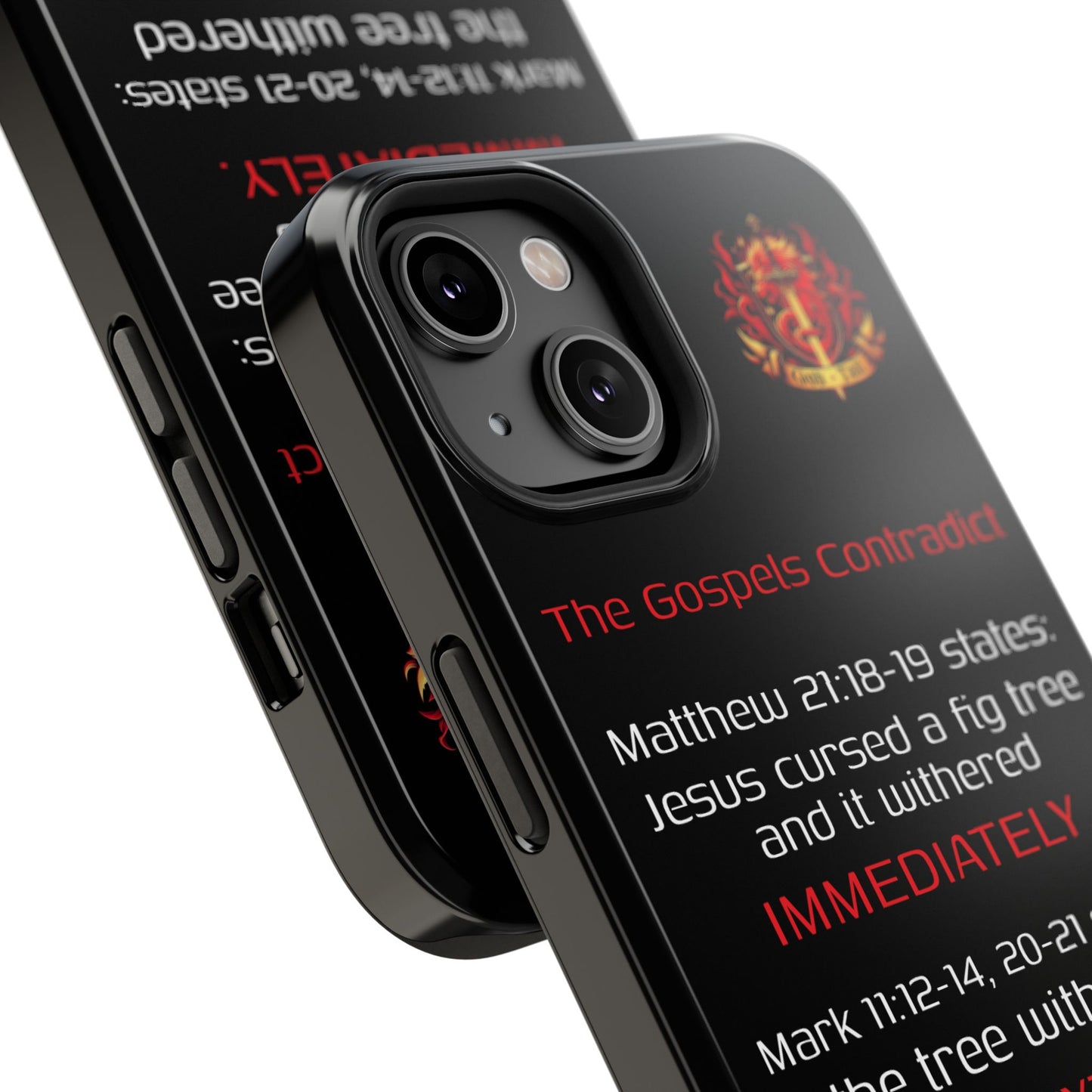 Fig Tree Inconsistency (iPhone & Samsung Galaxy) Religious iPhone Case