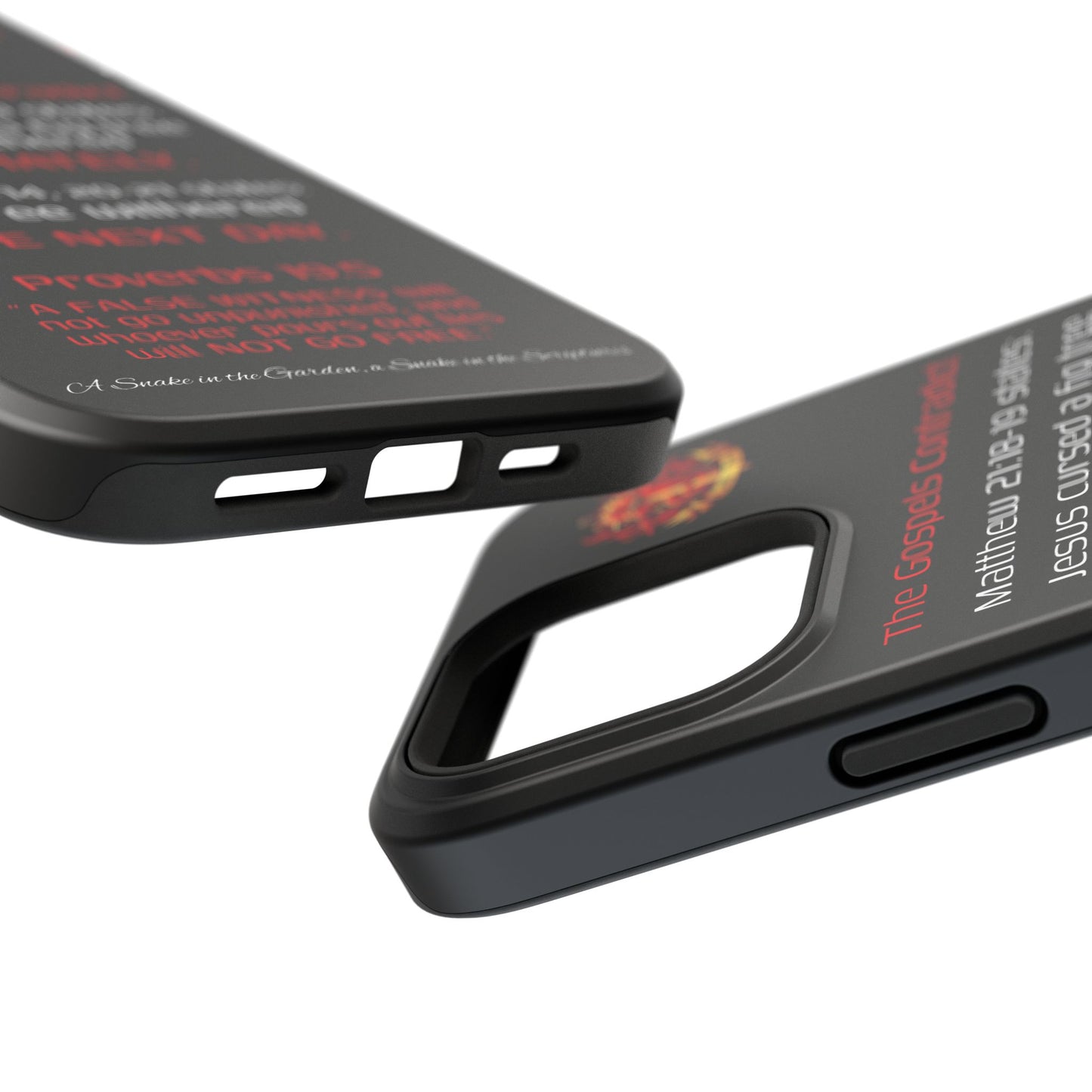 Fig Tree Inconsistency (iPhone & Samsung Galaxy) Religious iPhone Case