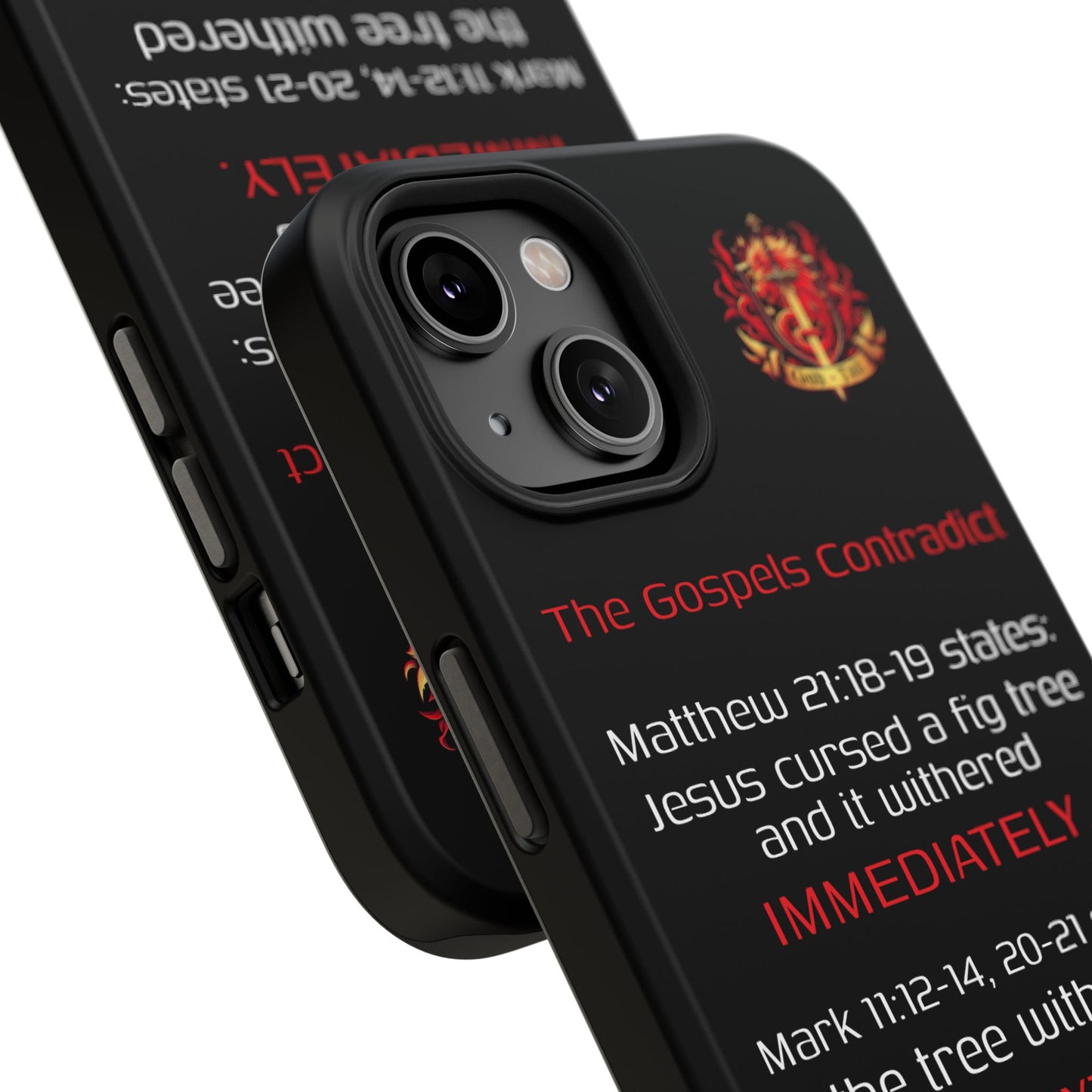 Fig Tree Inconsistency (iPhone & Samsung Galaxy) Religious iPhone Case