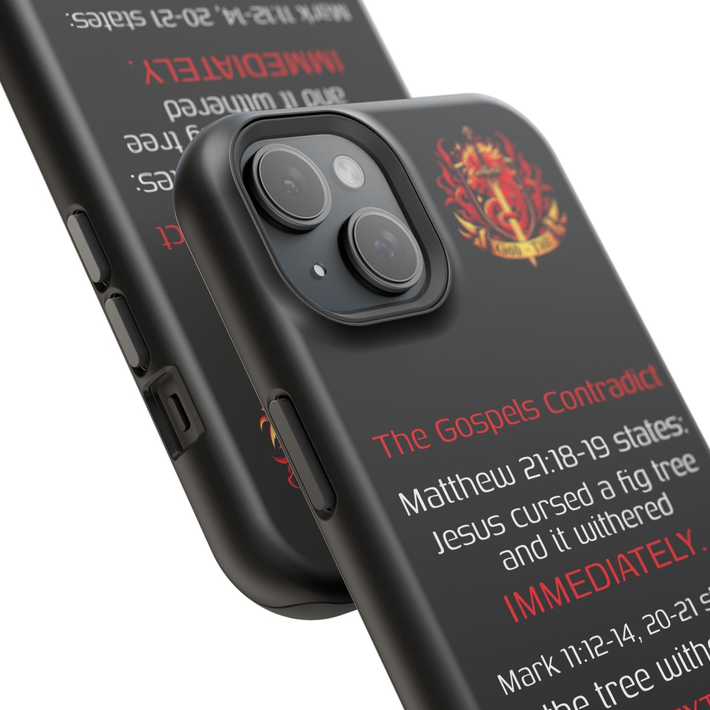 Fig Tree Inconsistency (iPhone & Samsung Galaxy) Religious iPhone Case