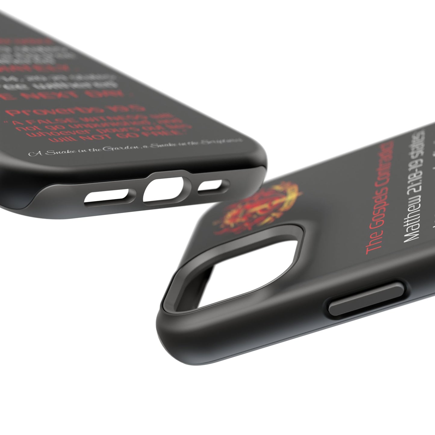 Fig Tree Inconsistency (iPhone & Samsung Galaxy) Religious iPhone Case