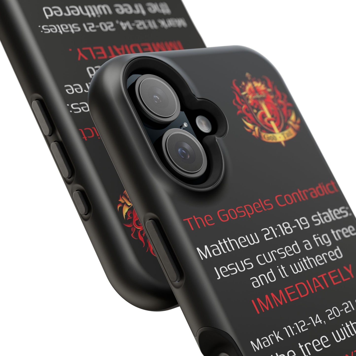Fig Tree Inconsistency (iPhone & Samsung Galaxy) Religious iPhone Case