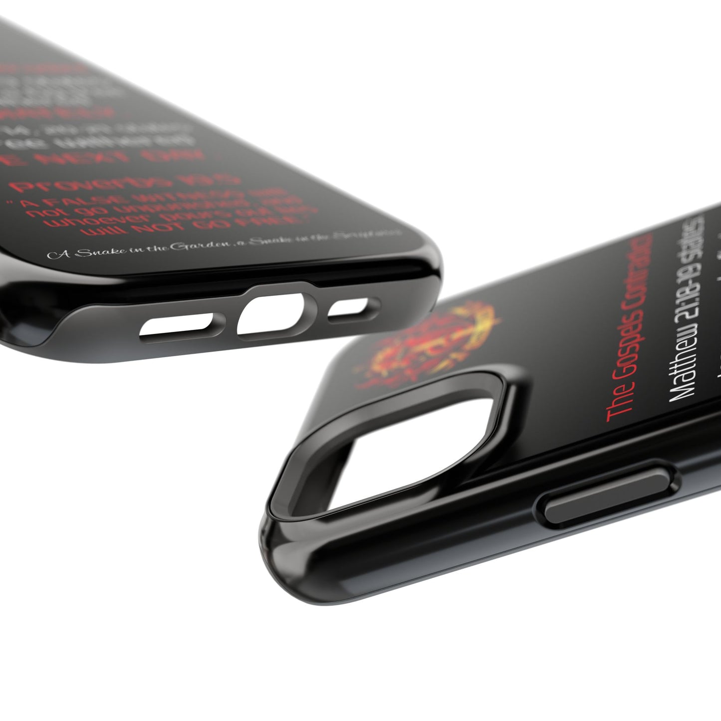Fig Tree Inconsistency (iPhone & Samsung Galaxy) Religious iPhone Case
