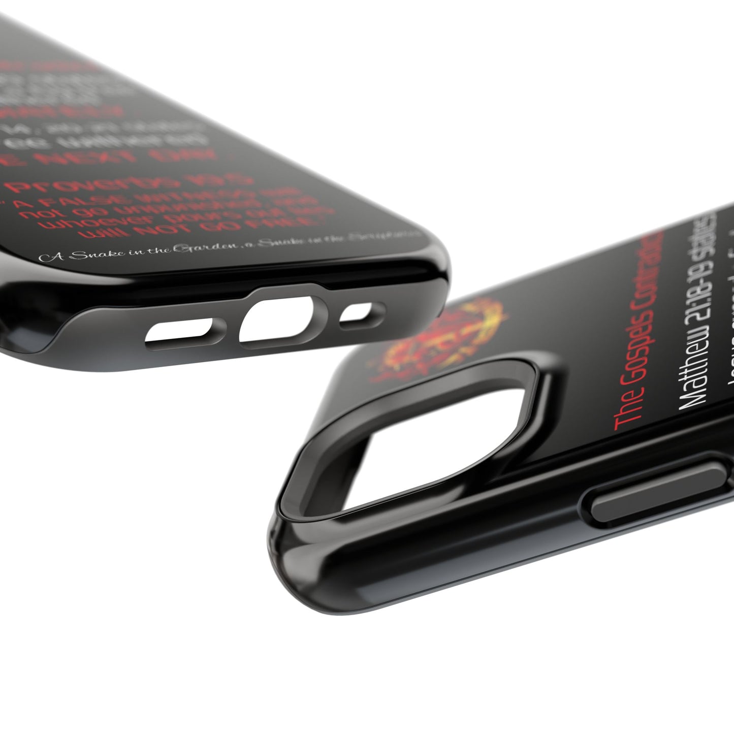 Fig Tree Inconsistency (iPhone & Samsung Galaxy) Religious iPhone Case