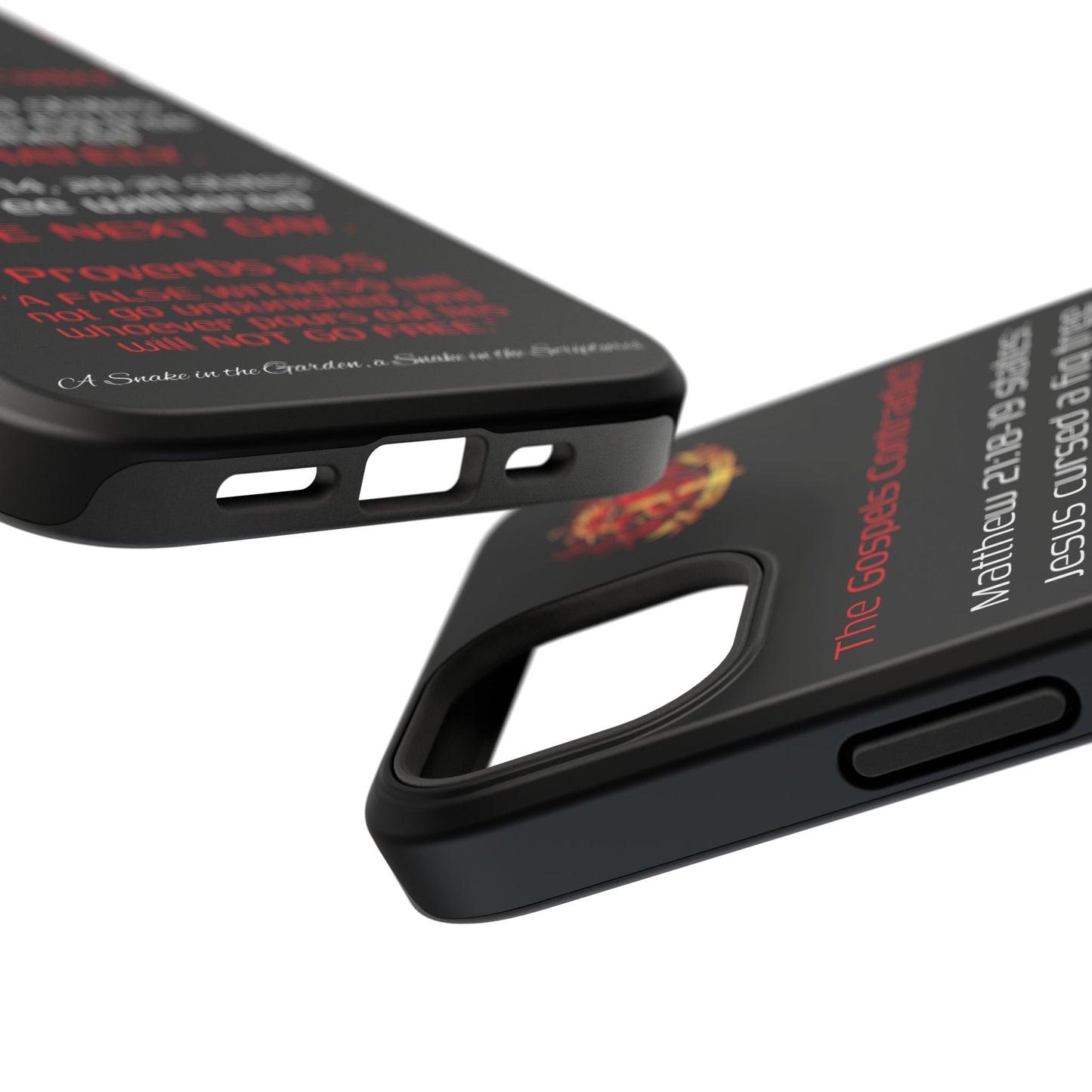 Fig Tree Inconsistency (iPhone & Samsung Galaxy) Religious iPhone Case