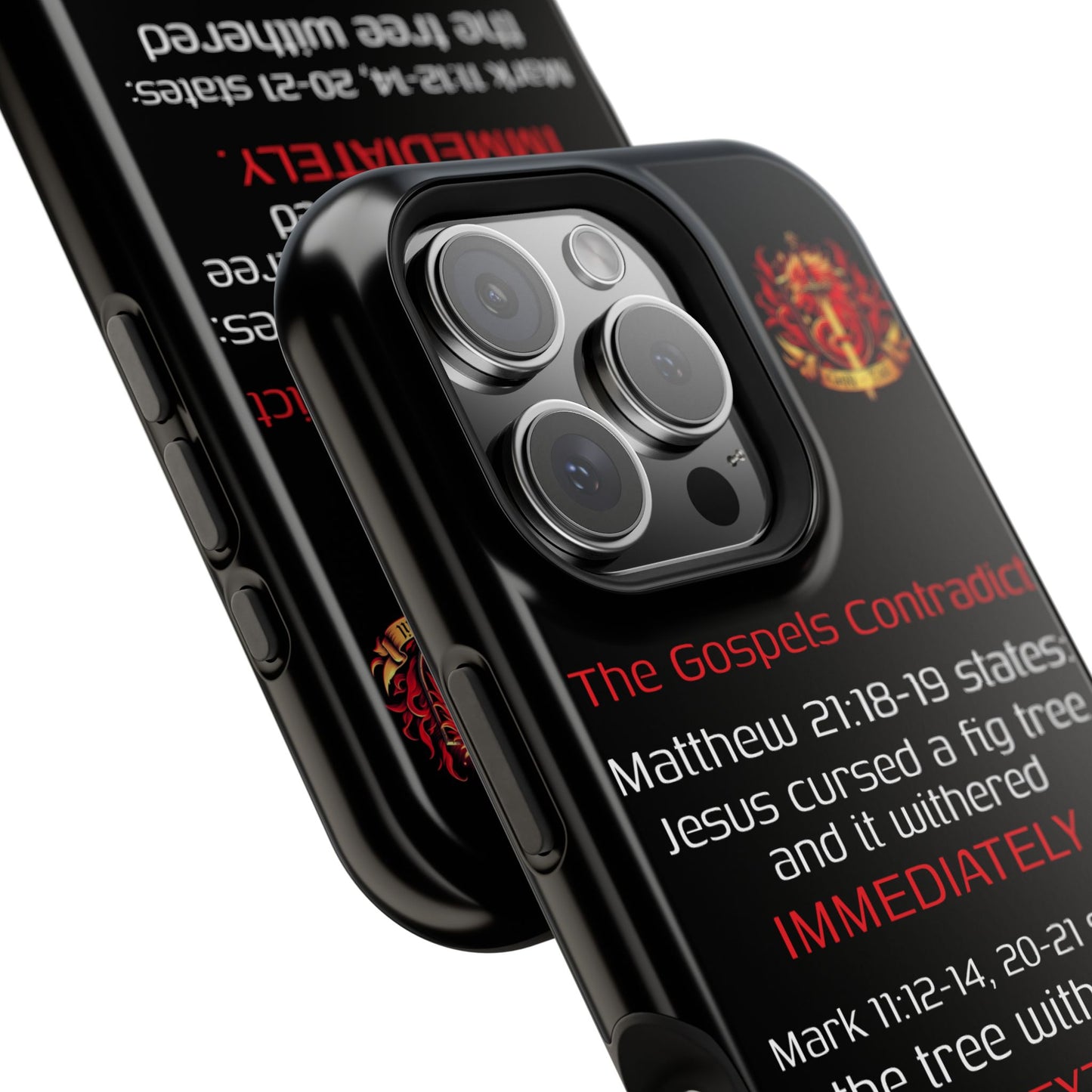 Fig Tree Inconsistency (iPhone & Samsung Galaxy) Religious iPhone Case