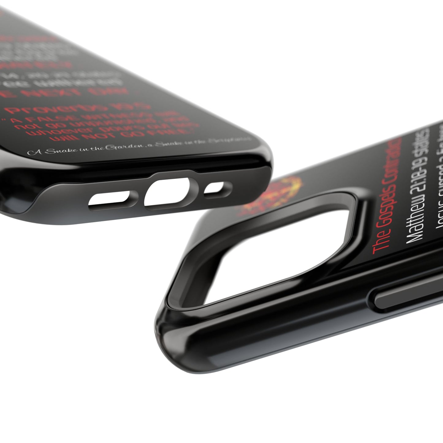Fig Tree Inconsistency (iPhone & Samsung Galaxy) Religious iPhone Case
