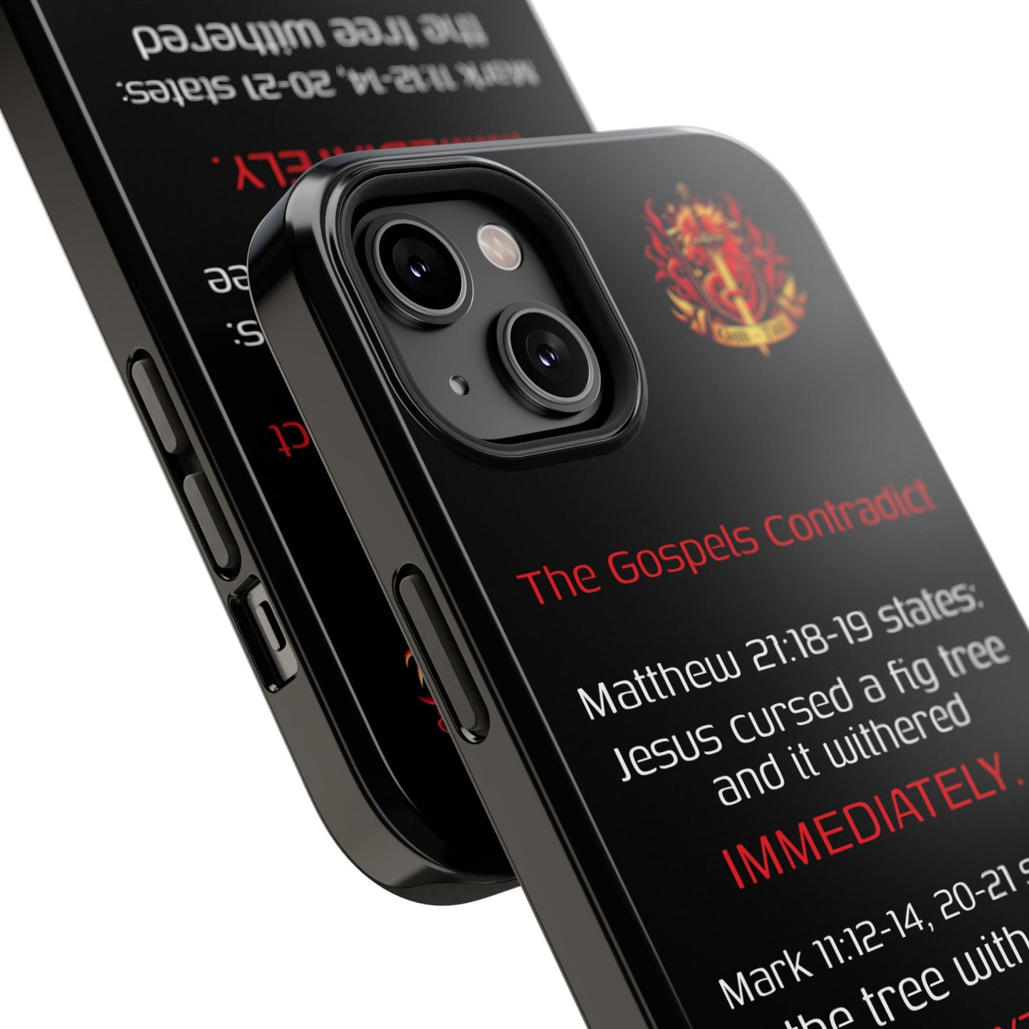 Fig Tree Inconsistency (iPhone & Samsung Galaxy) Religious iPhone Case
