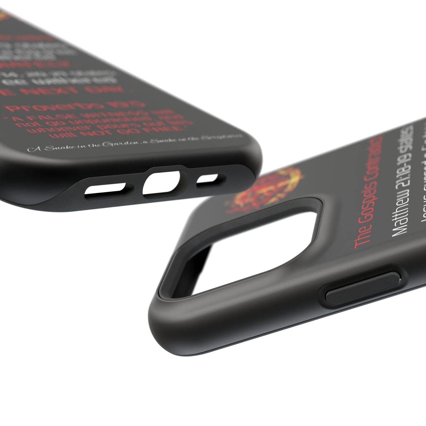 Fig Tree Inconsistency (iPhone & Samsung Galaxy) Religious iPhone Case